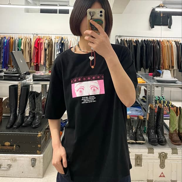 GU x Demon Slayer nezuko t-shirt 귀멸의 칼날