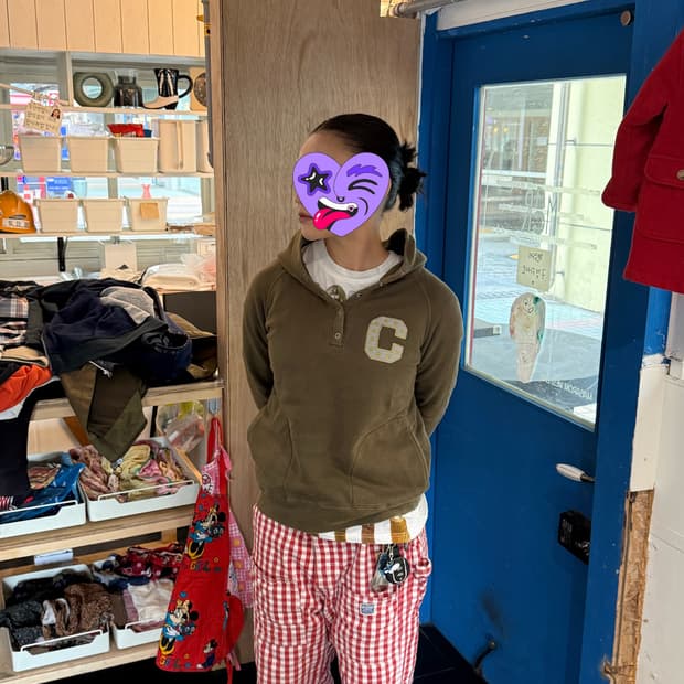 일본빈티지 cantwo 후드티