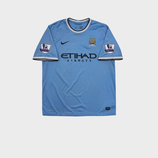 13-14 맨체스터 시티 홈 No.16 세르히오 아구에로