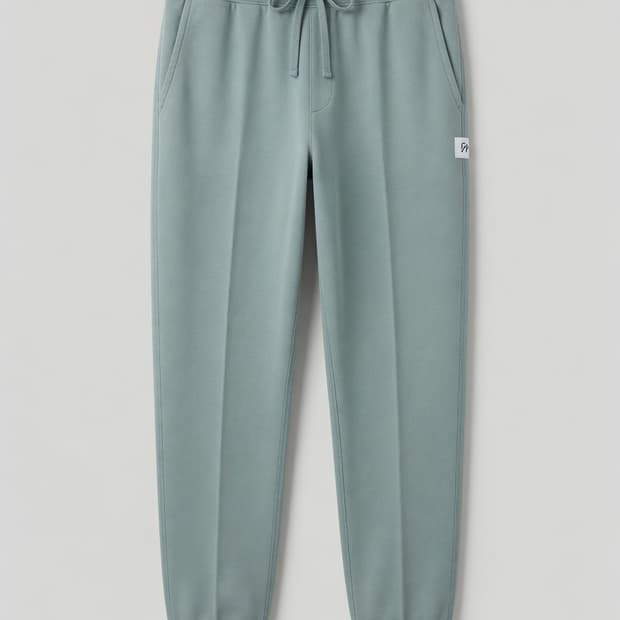 레이닝챔프 올리브민트색 기모 트레이닝 조거팬츠 Jogger Pants S