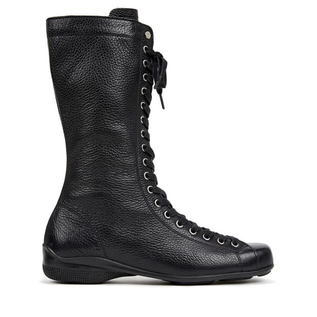 오픈와이와이 LACE-UP TRAINING BOOTS, BLACK