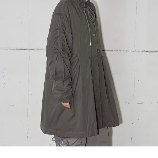 타입서비스 야상 점퍼 (Pleated Fleece Long Jumper)