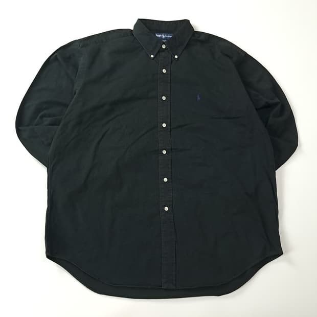 CJ202 XL 폴로 블레이크핏 90s 페이디드블랙 셔츠 남방
