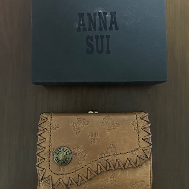 안나수이 빈티지 3단 반지갑 anna sui wallet (박스o)