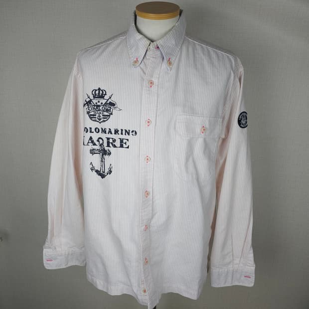 시나코바 긴팔남방 남자100사이즈 