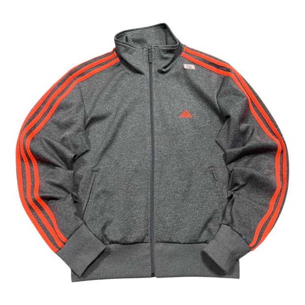 ✨ (만원 빈티지) 아디다스 그레이 형광 트랙탑 져지 