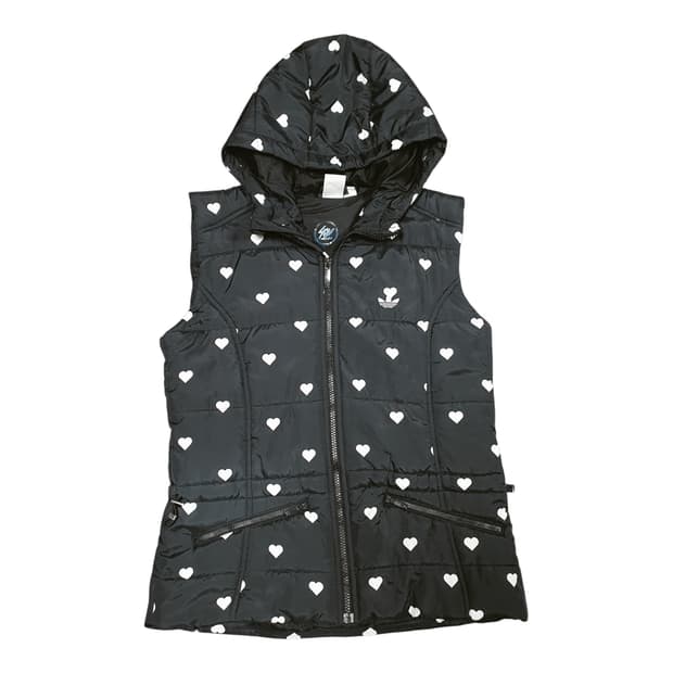 ✨ (바배) 아디다스 하트 땡땡이 패딩 조끼