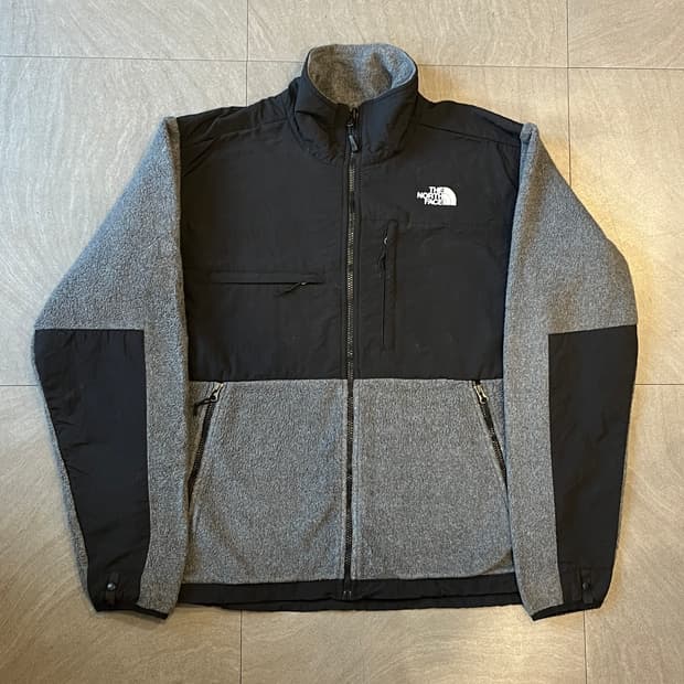 노스페이스 정품 데날리 플리스 그레이 자켓