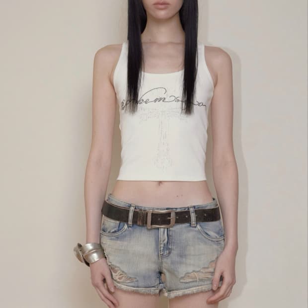 보헤미안서울 나시 jewel tank top