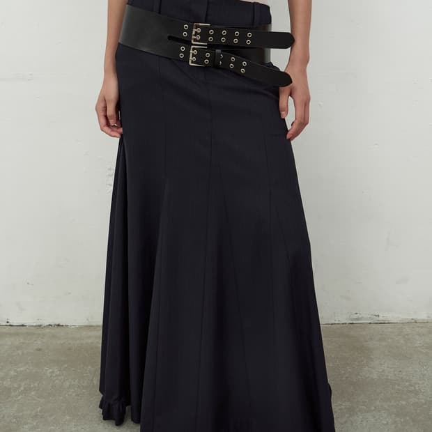 LCDC 엘씨디씨 STRIPED LONG SKIRT