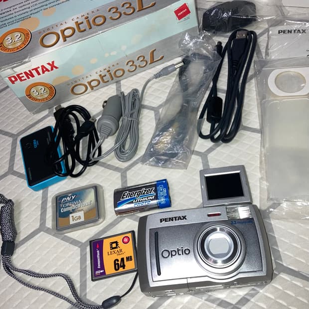 (풀구성) 펜탁스 옵티오 33L 빈티지 디카