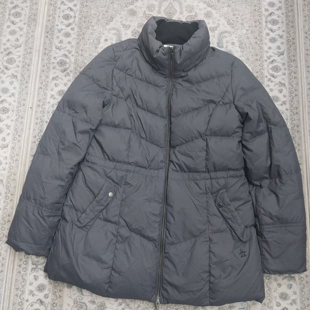 Munsingwear 그레이 다운 패딩 L