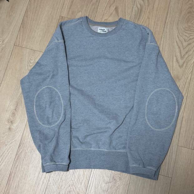 러프사이드 스웻셔츠 맨투맨 멜란지그레이