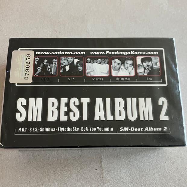 에스엠타운 SMTOWN 2 베스트 더블앨범 미개봉 카세트테이프