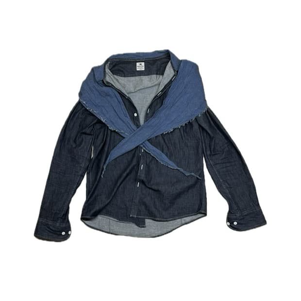 사스콰치패브릭스 15ss 2way 머플러 셔츠