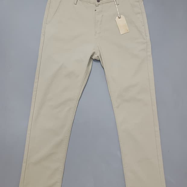 새상품 [34] 올 세인츠 기모 스쿠드핏 링클 하드 코튼팬츠