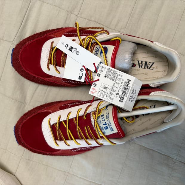 자라 챔피온 스니커즈 새상품 40사이즈