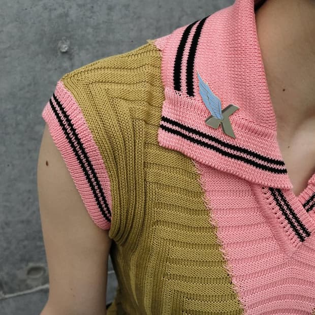 (38 새상품) Kiko Kostadinov Knit Vest