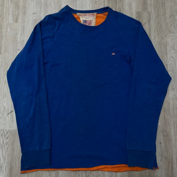 폴로 랄프로렌 USA 빈티지 롱슬리브 긴팔티 XL(105)