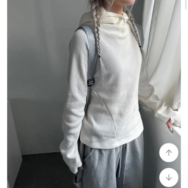 페르소비 레프 코지 하이넥 후드티