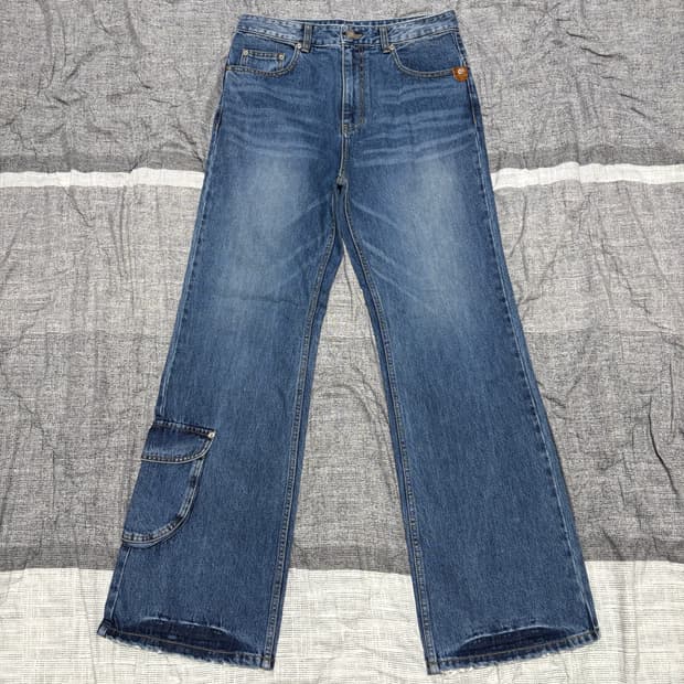 런던언더그라운드 데님팬츠