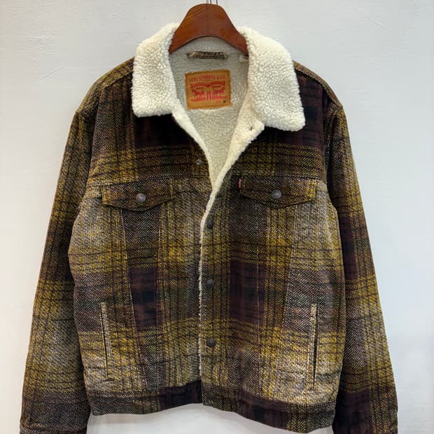 리바이스 체크 쉐르파