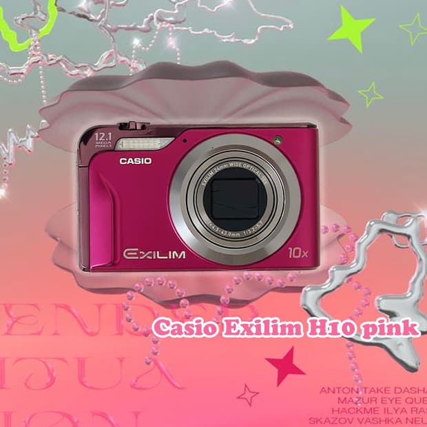 풀셋!) Casio exilim H10 카시오 엑슬림 핑크