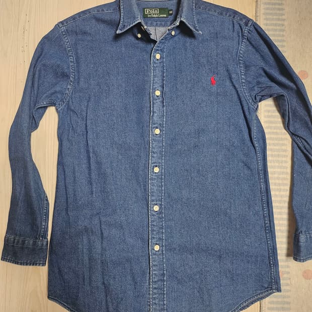 90s 폴로랄프로렌 데님 여성 셔츠
