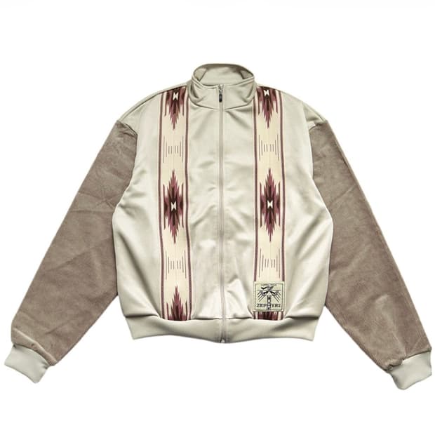 캐피탈 스무스 저지 코치 & 제피르 트랙 자켓 베이지