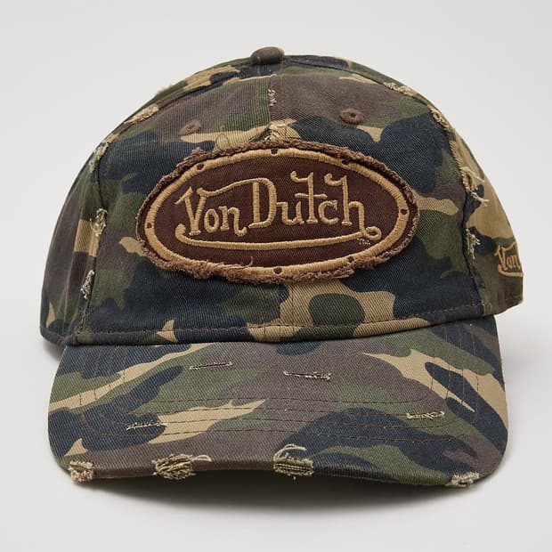 본더치 워시드 카모 데드 캡 볼캡 새상품