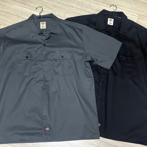 디키즈 반팔 워크셔츠 XL 2장 일괄