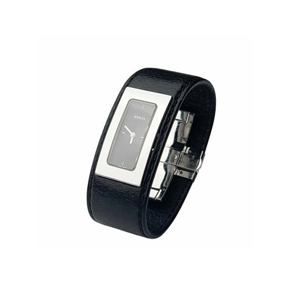 leather braclet watch