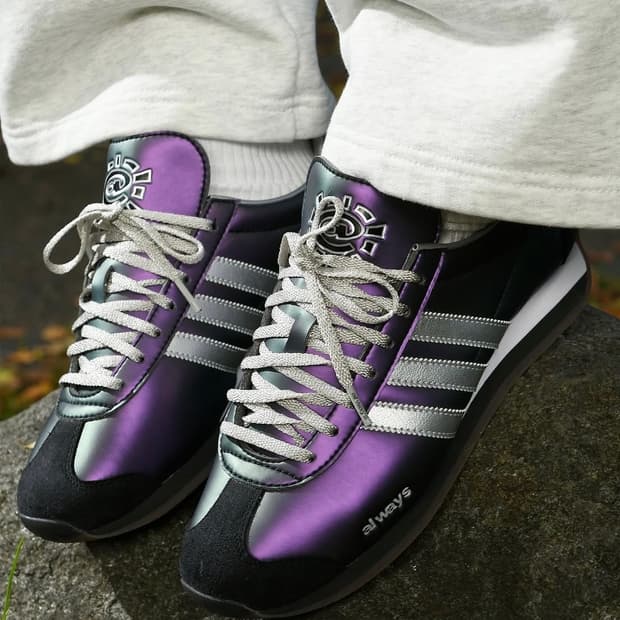 Always x adidas Purple Metallic 240