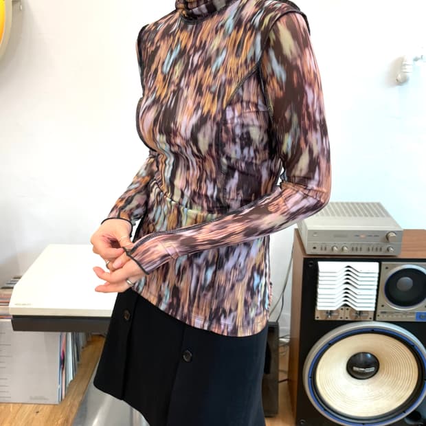 폴스미스 풀프린팅 시어 탑 티셔츠