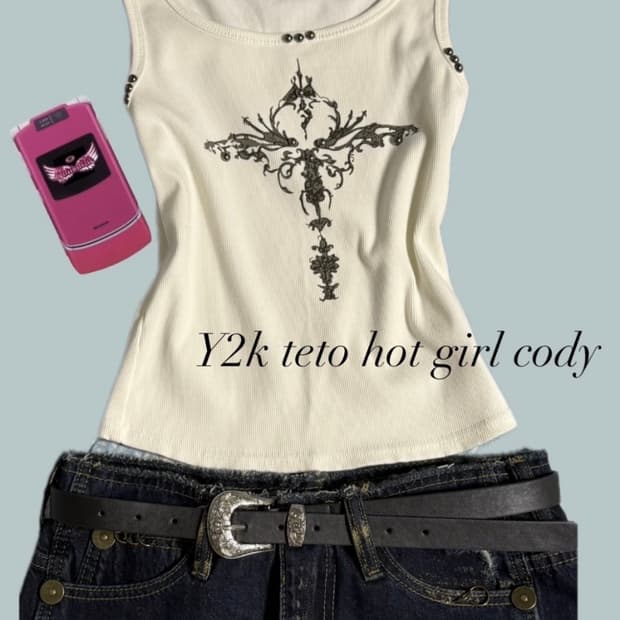 Y2k 테토 핫걸 코디 세트★彡