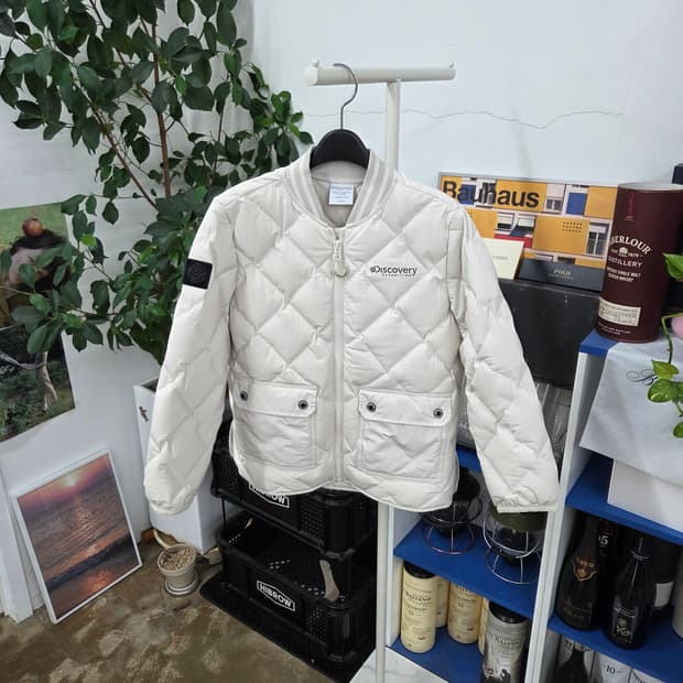 디스커버리 키즈 덕다운 퀼팅 패딩자켓 130