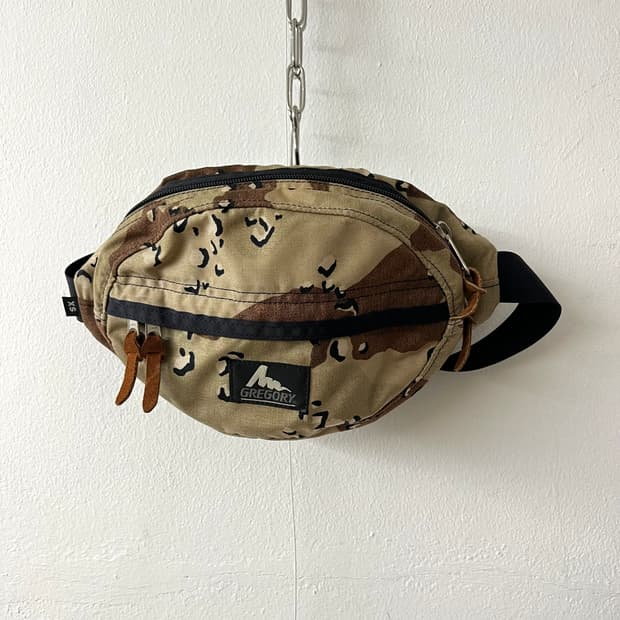 90's USA 그레고리 테일메이트 웨이스트 백 힙색 데저트 카모