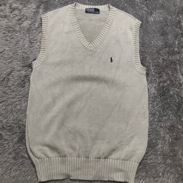 [[XL] 폴로(POLO)랄프로렌 브이넥 니트 조끼v38