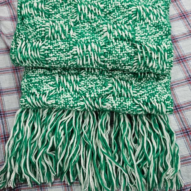 꽈배기 니트 머플러