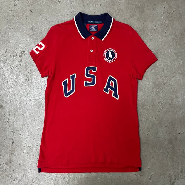 폴로 USA 카라 반팔티[747]