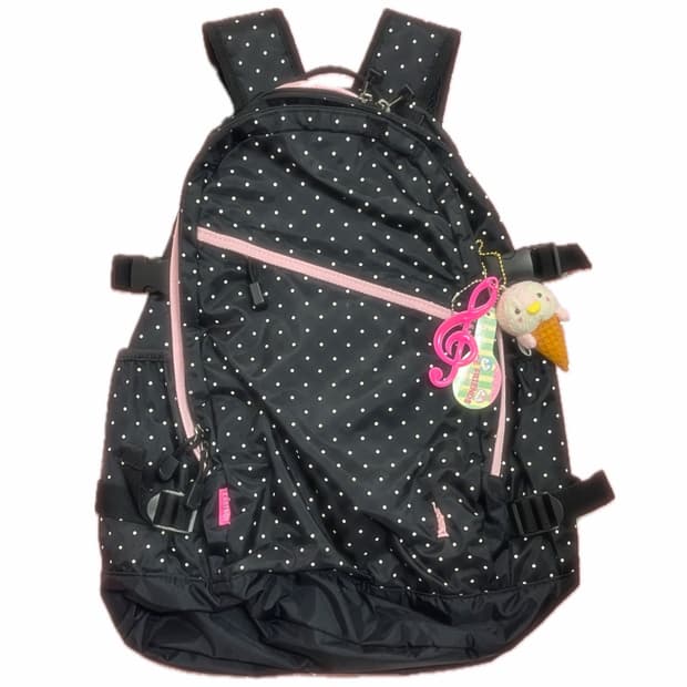 핑크 도트 이스트보이 백팩 💕