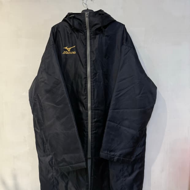미즈노 블랙 롱패딩
