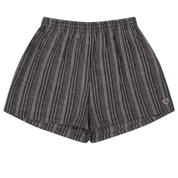 코이세오 coyseio 038 ETHNIC SHORTS DARK GREY
