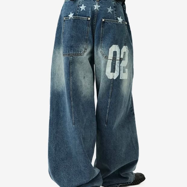 유스 커브드 어웨이 팬츠_블루