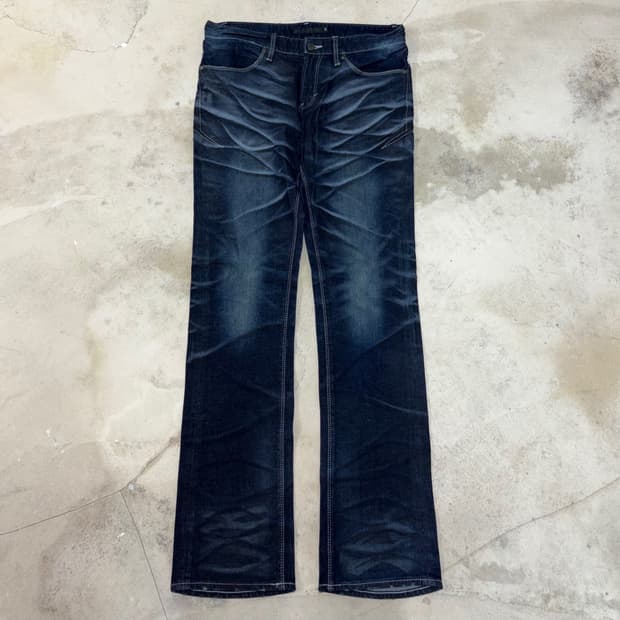 [46] 00’s Fuga Whiskered Denim