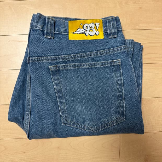 폴라스케이트 93 데님 미드블루 34/32