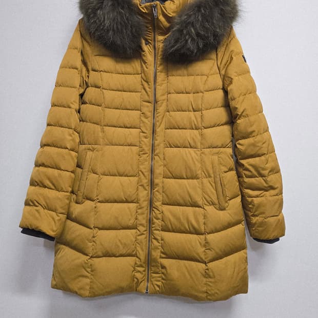 팬텀 후드 퍼 다운롱패딩