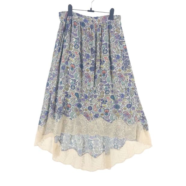 [여38]쟈딕앤볼테르 페이즐리 밴딩 스커트[Y63-245]