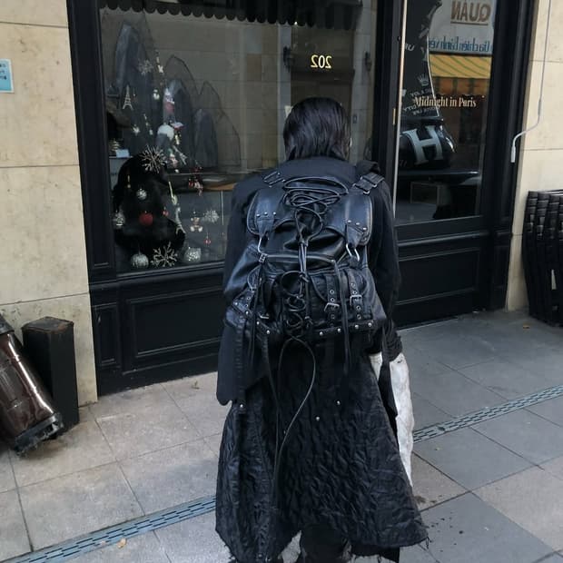 제이디드 런던 밀리터리 백팩