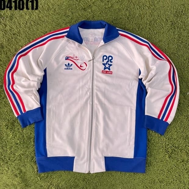 아디다스 희귀 흰파 트랙탑 져지 파이어버드